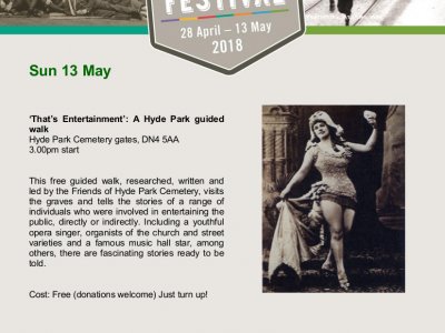 Heritage Festival: That’s Entertainment - Hyde Park guided walk