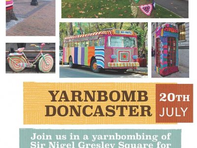 Yarnbomb Doncaster