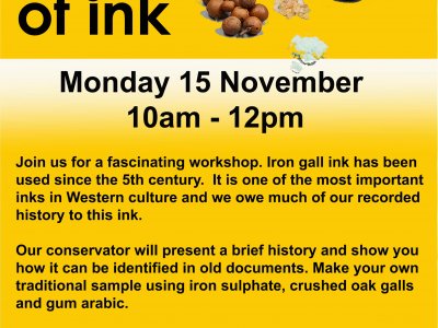 A Drop of Ink: November workshop