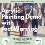 Acrylic Painting Demonstration with Joel Wareing