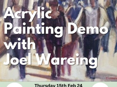 Acrylic Painting Demonstration with Joel Wareing