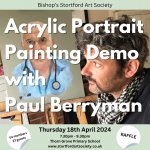 Acrylic Portrait Demo with Paul Berryman