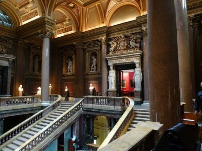 Adult Art Class at Fitzwilliam Museum, Cambridge