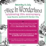 Alice in Wonderland - 150th anniversary, Letchworth Garden City