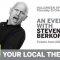 An Audience with Steven Berkoff / <span itemprop="startDate" content="2013-10-31T00:00:00Z">Thu 31 Oct 2013</span>