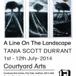 Art Exhibition: A Line on the Landscape by Tania Scott Durrant