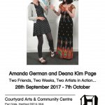 Art Exhibition - Two Friends, Two Weeks, Two Artists in Action .