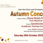 Autumn Concert - Brahms, Bruch, Vaughan Williams