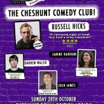 Cheshunt Comedy Club - 28th October 2018