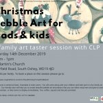 Christmas Pebble Art for Dads, Grandads & Kids