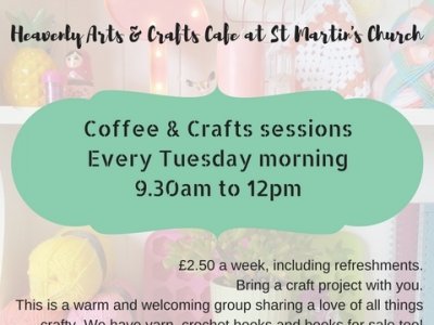 Coffee & Crafts (Weekly on a Tuesday)