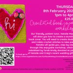Crochet Heart Book Cover