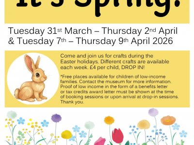 Easter Holiday Family Activities at Hertford Museum: It’s Spring