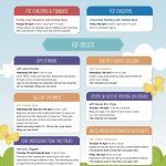 Easter Workshop Schedule