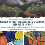 Exhibition by Hertfordshire ME/CFS support group