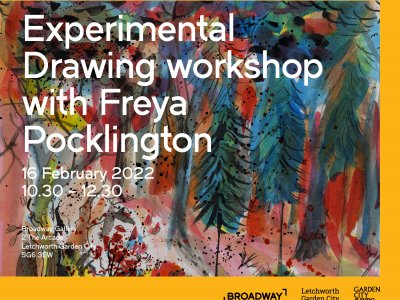 Experimental Drawing Workshop with Freya Pocklington