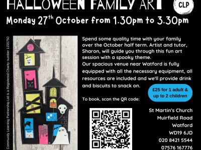 Family Halloween Art