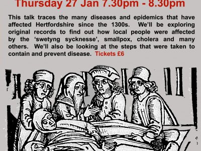 Fever! The History of Disease in Herts (online event)