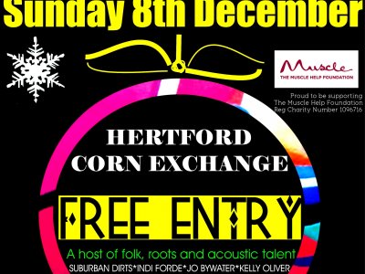 Folkstock Christmas Indoor Festival at Hertford Corn Exchange