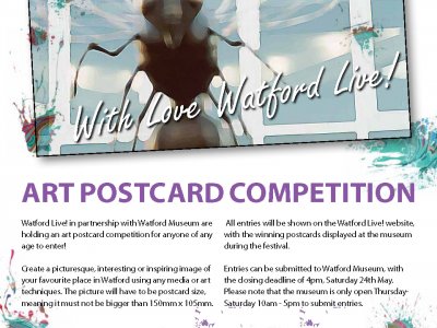 From Watford, With Love - Art Postcard Competition