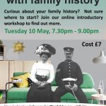 Getting started withGetting starte family history (online event)