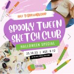 Halloween Tween Sketch Club