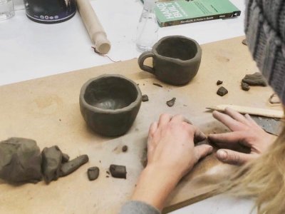 Handmade ceramic pottery with Elizabeth Cahill- Evening