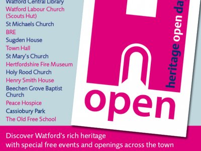 Heritage Open Days in Watford!