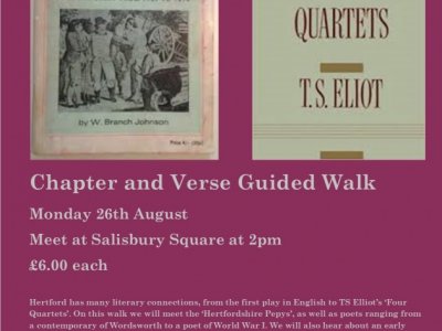 Hertford Town and Tourist Information Centre Chapter and Verse