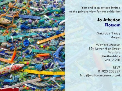 Invitation to Private View of 'Flotsam' at Space2, Watford