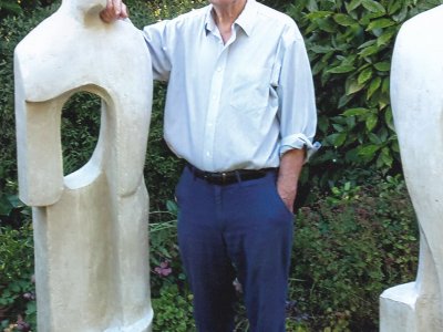 John Brown Sculptor at Herts Open Studios