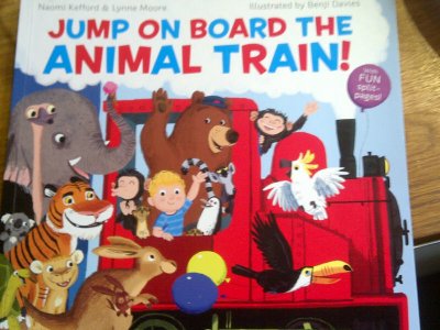'Jump on Board the Animal Train' Craft Activity