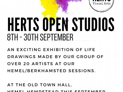 Life Drawing Happenings Open Studios exhibition
