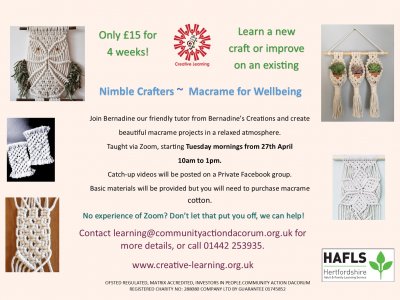 Macrame for Wellbeing