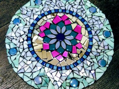 Mandala Mosaic Design for Garden or Home