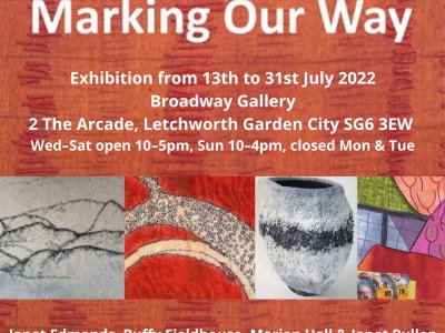 'Marking Our Way' exhibition - Meet the artists events