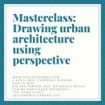 Masterclass: Drawing urban architecture using perspective