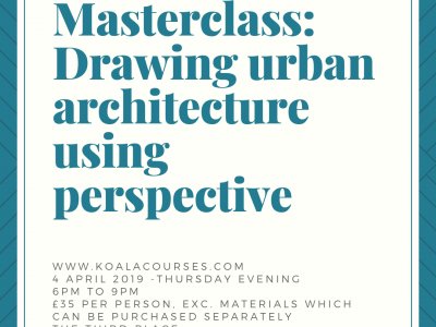Masterclass: Drawing urban architecture using perspective