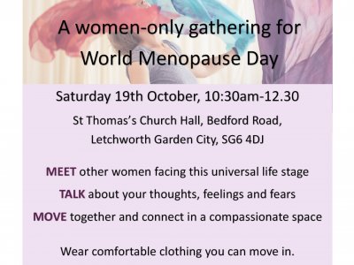 Meet, Talk, Move marking World Menopause Day 2019