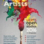 Open Studios 2016! Deadline 31st March