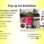 Pop Up Art Exhibition in St Albans