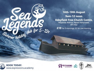 SEA LEGENDS: Summer Holiday Club for 5-12’s