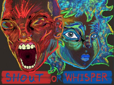 Shout or Whisper Evening 4 (April)