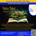 St Albans Symphony Orchestra 15NOV26 Family Concert. Fairy Tales