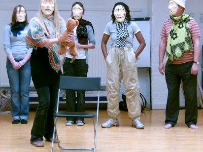 Teaching Mask Theatre Workshop