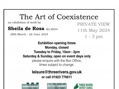 The Art of Coexistence - an exhibition of work by Sheila de Rosa