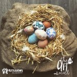 The Art Social- Decoupage eggs