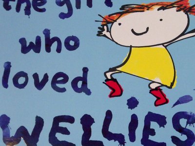 'The Girl Who Loves Wellies' Craft Activity