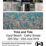 'Time and Tide'  Caryl Beach and Cathy Smale at Courtyard Arts