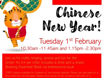 Toddler Tuesday at Hertford Museum: Chinese New Year!